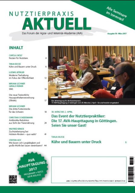 Das vollständige Programm in der NPA: rund 500 Tierärztinnen und Tierärzte aus dem In- und Ausland w Das vollständige Programm in der NPA: rund 500 Tierärztinnen und Tierärzte aus dem In- und Ausland w