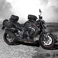 GSX-S 750 mit Hepco&Becker Zubehör