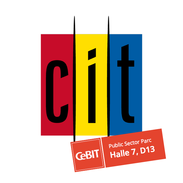 Der cit-Stand auf der CeBIT befindet sich im Public Sector Parc. Der cit-Stand auf der CeBIT befindet sich im Public Sector Parc.