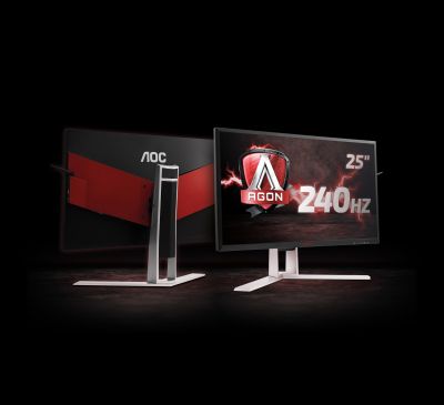 Rasante Performance, markante Optik: Der AOC AGON AG251FZ
