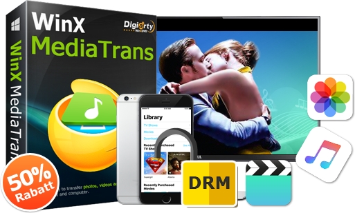 WinX MediaTrans 3.3 DRM-Schutz entfernen