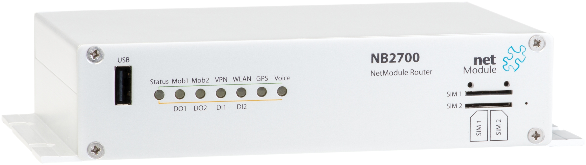 NB2700 CompactVehicle Router für Remote Access, Datenerfassung, Fahrgastinformation; Bild: NetModule NB2700 CompactVehicle Router für Remote Access, Datenerfassung, Fahrgastinformation; Bild: NetModule