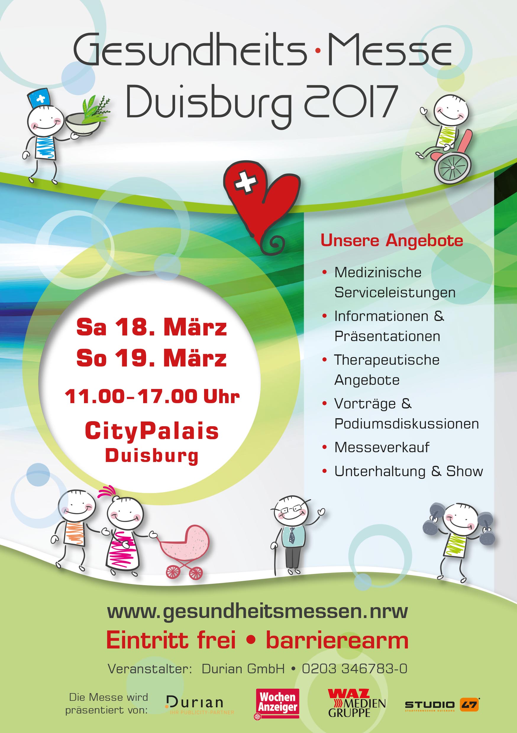 Ob Vorträge, Check-ups oder Messeverkauf - für jeden ist etwas dabei. Ob Vorträge, Check-ups oder Messeverkauf - für jeden ist etwas dabei.