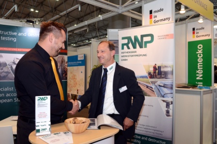 Gute Kontakte auf der Maschinenbaumesse Brünn