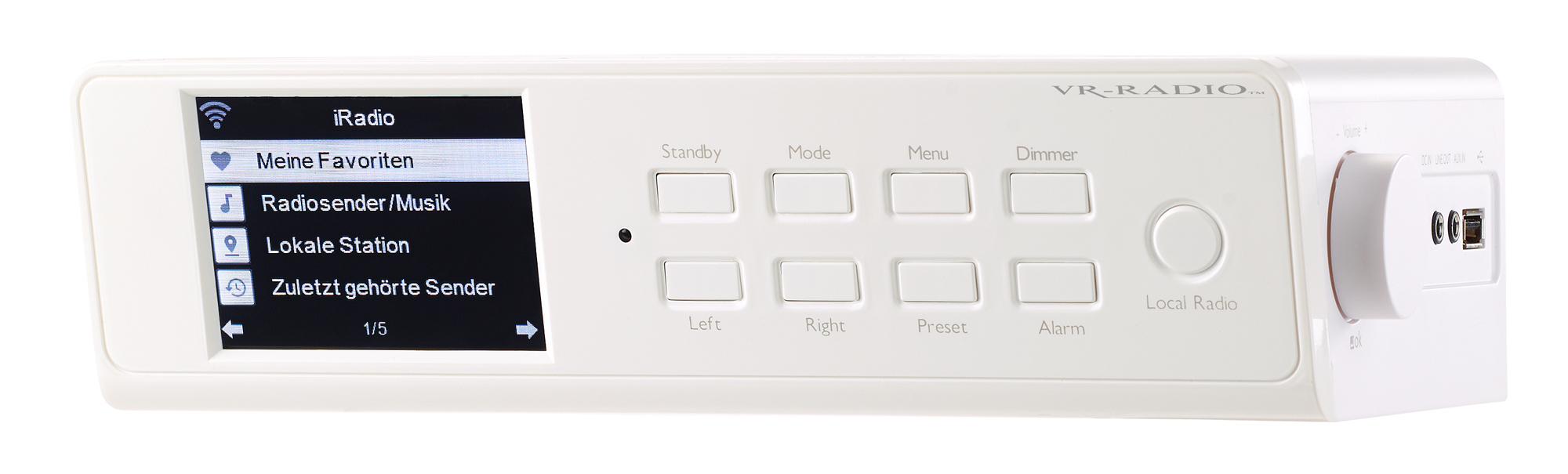 WLAN-Küchen-Internetradio mit Wecker, USB-Ladestation und 8,1-cm-Display WLAN-Küchen-Internetradio mit Wecker, USB-Ladestation und 8,1-cm-Display