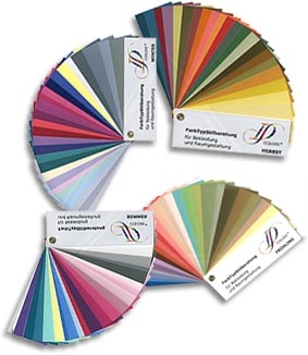 Mit dem richtigen Werkzeug ist  Kundenberatung einfacher - das DS COLORS-Farbfächer-Set