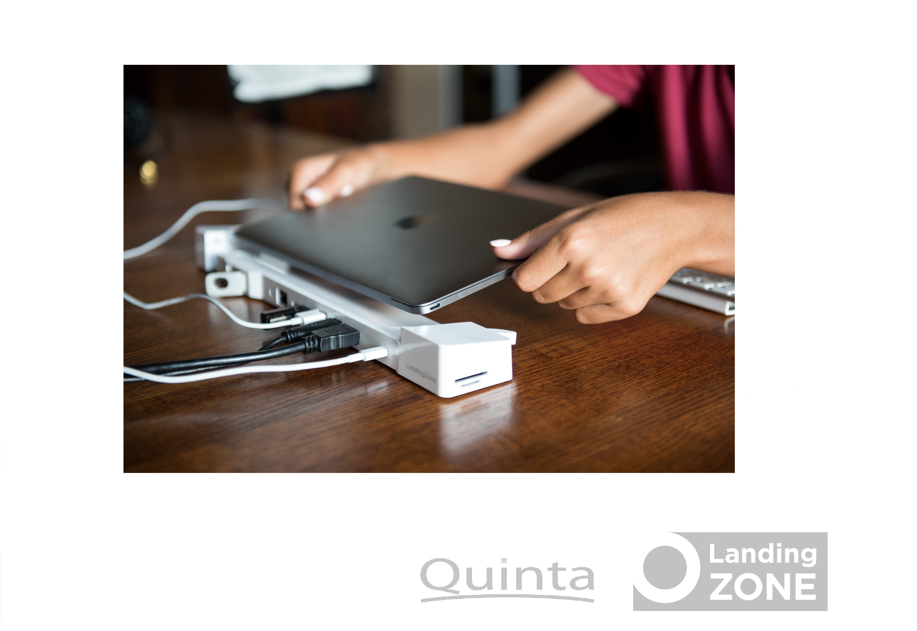 5 Port USB-Hub mit USB Typ-A und Typ-C, Gigabit Ethernet und ein Slot für SD- und Micro SD-Karten ve 5 Port USB-Hub mit USB Typ-A und Typ-C, Gigabit Ethernet und ein Slot für SD- und Micro SD-Karten ve