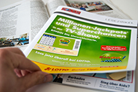Die Lesezirkel Titelanzeige von LOTTO Hamburg. Die Lesezirkel Titelanzeige von LOTTO Hamburg.