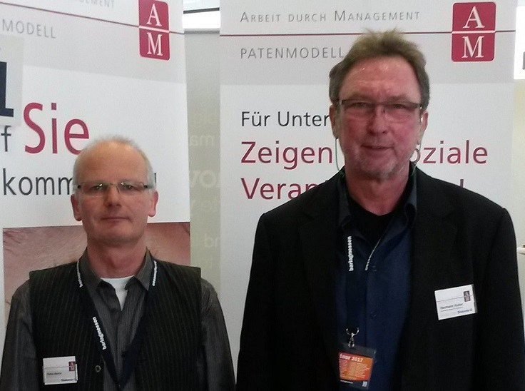 Stefan Martin (li.), Hermann Huber. Weitere Unterstützer: G. Kleppich, P. Schwers, K. Plückthun Stefan Martin (li.), Hermann Huber. Weitere Unterstützer: G. Kleppich, P. Schwers, K. Plückthun