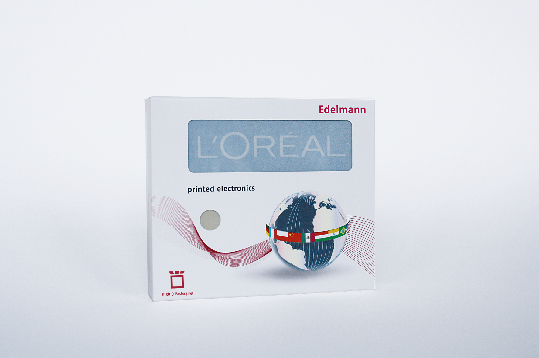 Edelmann Kartonverpackungen ausgestattet mit elektronischen Elementen wie RFID oder NFC. (Bildquelle