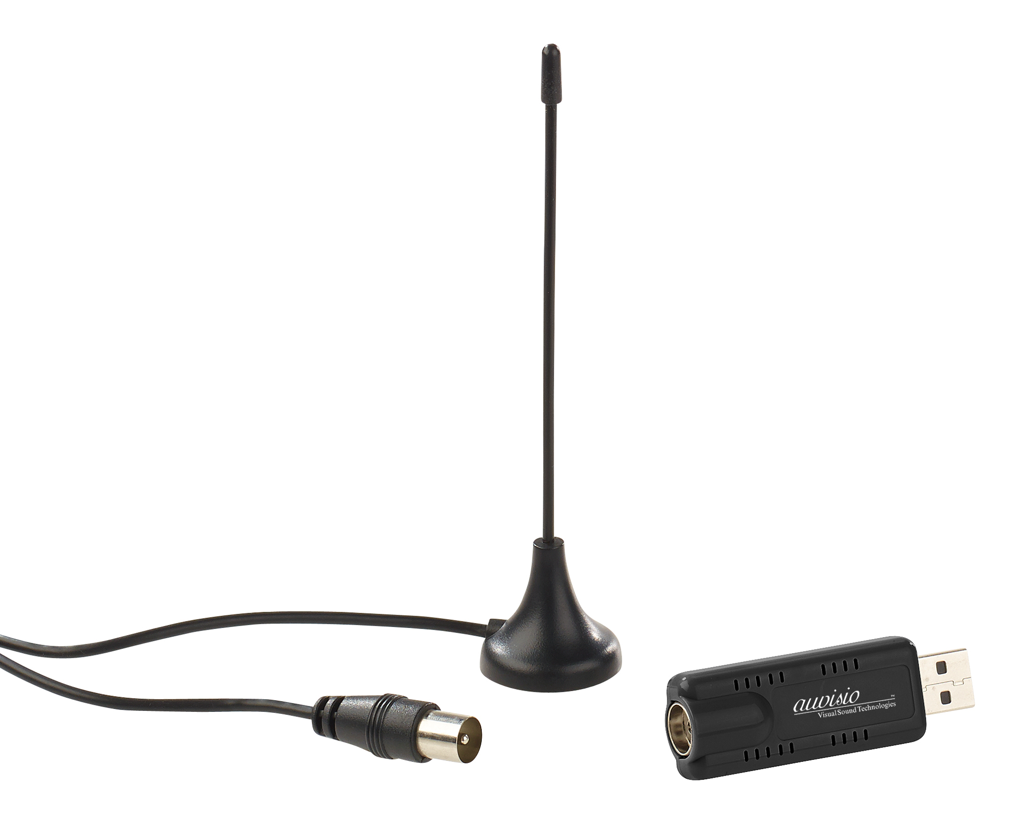 DVB-T / T2C / T2 USB-Stick für TV-Empfang mit Windows und Mac