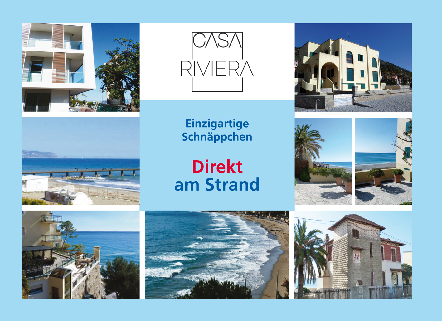 Ferienhaus oder Ferienwohnungdirekt am Meer kaufen an der italienischen Riviera Ferienhaus oder Ferienwohnungdirekt am Meer kaufen an der italienischen Riviera