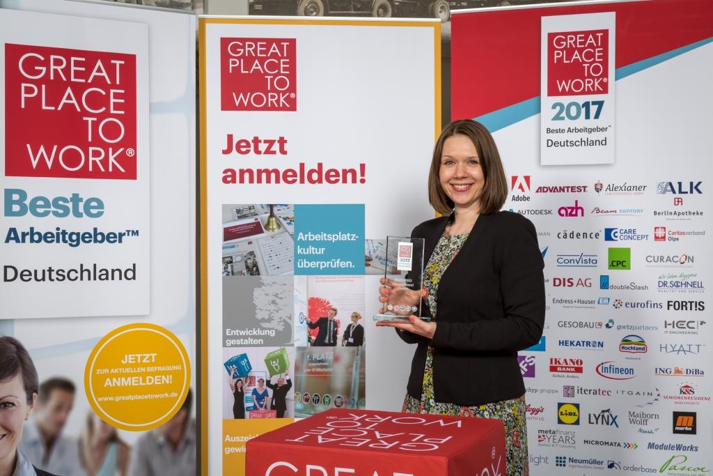 Petra Mühlbauer, Director Human Resources bei Edenred Deutschland (Bildquelle: Great Place to Work®)
