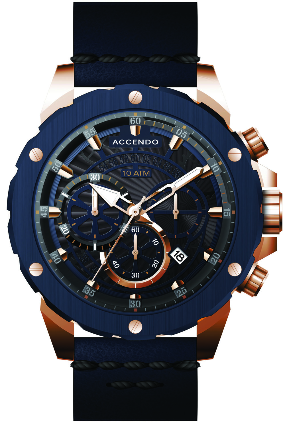 Die Dynamic Chronograph Sports Watch von Accendo Hong Kong Ltd. Foto: Firma Die Dynamic Chronograph Sports Watch von Accendo Hong Kong Ltd. Foto: Firma