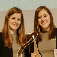 Elisabeth Wieser und Hanna Schertler. Copyright: BTV. Foto: T. Schrott.