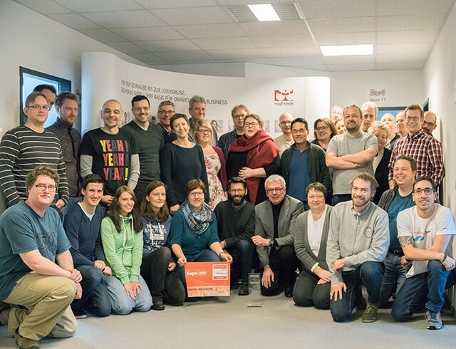eggheads Mitarbeiter mit dem Innovationspreis-IT eggheads Mitarbeiter mit dem Innovationspreis-IT