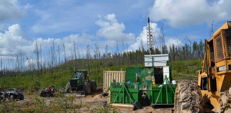 Fission Uranium Drilling at PLS Fission Uranium Drilling at PLS