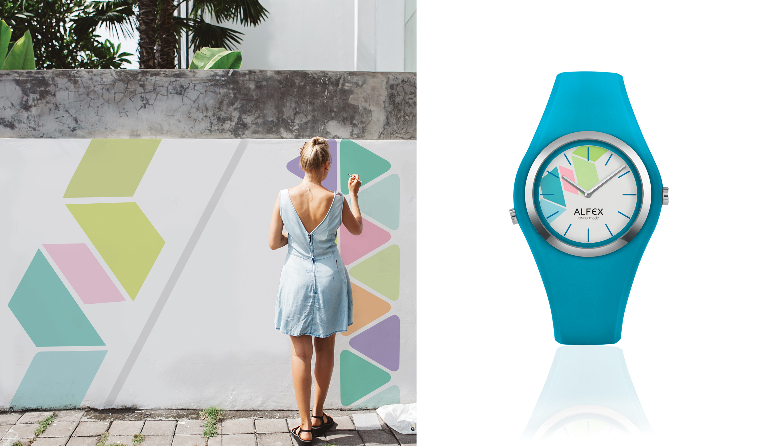 Alfex IKON: Trisaic Collection turquoise Alfex IKON: Trisaic Collection turquoise