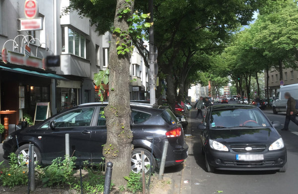 Köln Gottesweg FREIE WÄHLER fürchten Abbau von Parkplätzen.