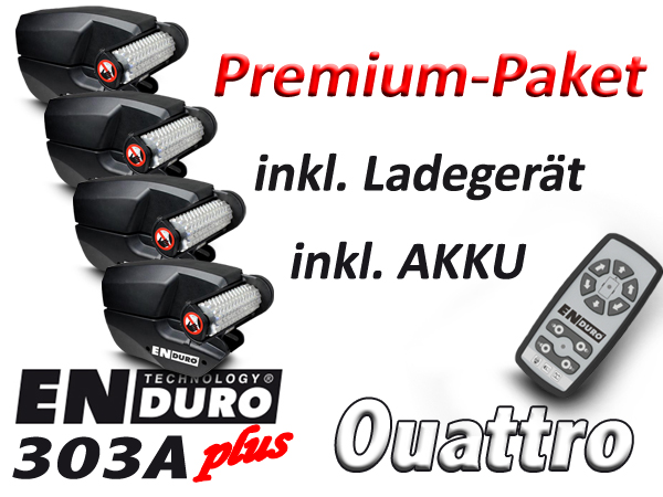 Enduro EM303+ als Quattro-Premium-Paket Enduro EM303+ als Quattro-Premium-Paket