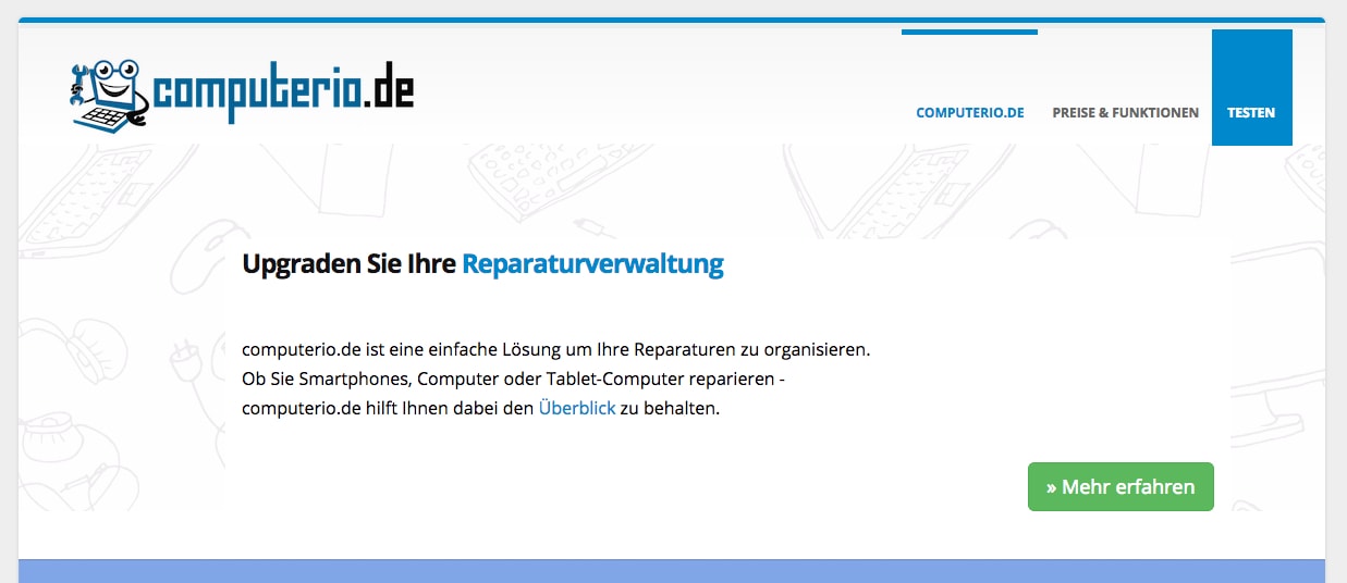 computerio.de Homepage und die Software zeigen sich in neuem Look computerio.de Homepage und die Software zeigen sich in neuem Look