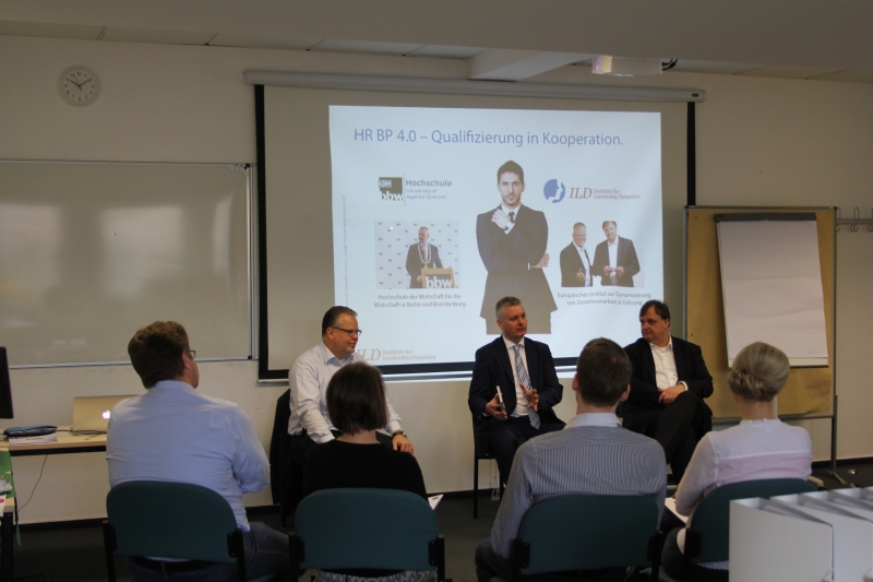 Eröffnungsrunde beim Start der Weiterbildung zum HR-Business-Partner mit den Coachs von ILD Europe a