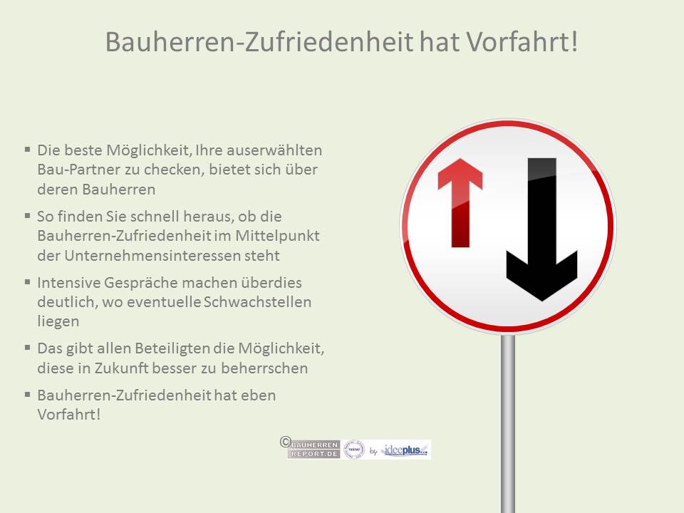 Bauherrenzufriedenheit als Akquisitionsmechanismus