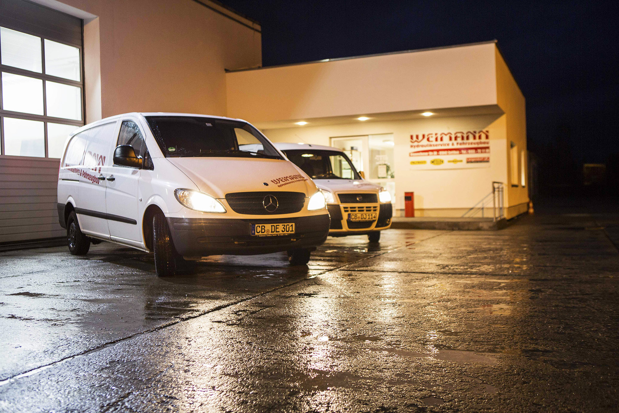 Weimann Fahrzeugbau und Hydraulikservie in Cottbus nahe Bautzen