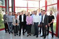 Dr. Nicole Hoffmeister-Kraut zu Besuch bei nemetris: (Quelle: Jörg Wahl) Dr. Nicole Hoffmeister-Kraut zu Besuch bei nemetris: (Quelle: Jörg Wahl)