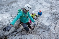 Klettern in der Gauablickhoehle Klettern in der Gauablickhoehle