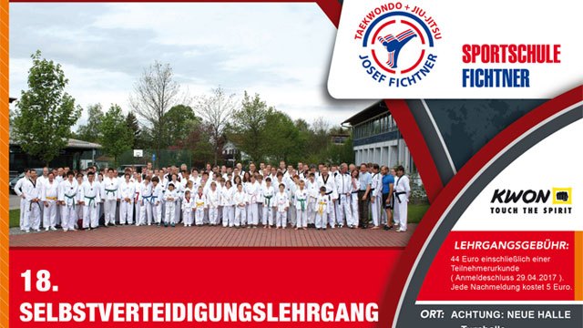 18. Selbstverteidigungslehrgang 18. Selbstverteidigungslehrgang