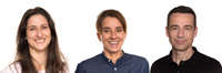 Geschäftsführung (v.l): Stefanie Nienhaus, Simone Brüggemann und Alexander Fallier Geschäftsführung (v.l): Stefanie Nienhaus, Simone Brüggemann und Alexander Fallier