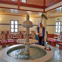 Herbert Pufke, Wellnessleiter Sibyllenbad in der maurischen Ruheoase