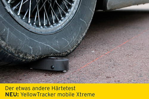 Härtetest für den neuen Tracker mobile Xtreme © YellowFox