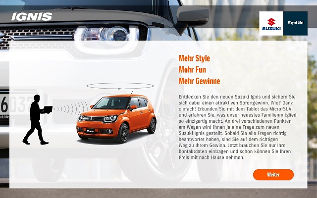 Die Suzuki Ignis Promotion App Die Suzuki Ignis Promotion App
