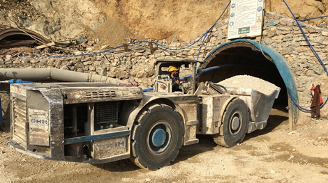 Ausfahrt aus einem Stollen der Pinargozu-Mine; Foto: Pasinex Resources Ausfahrt aus einem Stollen der Pinargozu-Mine; Foto: Pasinex Resources