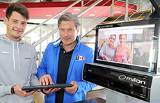 Rouven Mersni (l.) und Rigo Thiel brachten viele neue Ideen aus Köln mit. © Holger Bernert Rouven Mersni (l.) und Rigo Thiel brachten viele neue Ideen aus Köln mit. © Holger Bernert