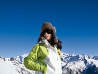 Lady am Berg