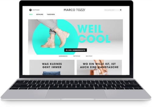 Launch des Marco Tozzi Onlineshops