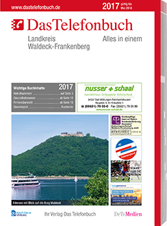 Das Telefonbuch für den Landkreis Waldeck-Frankenberg liegt zur Abholung bereit.