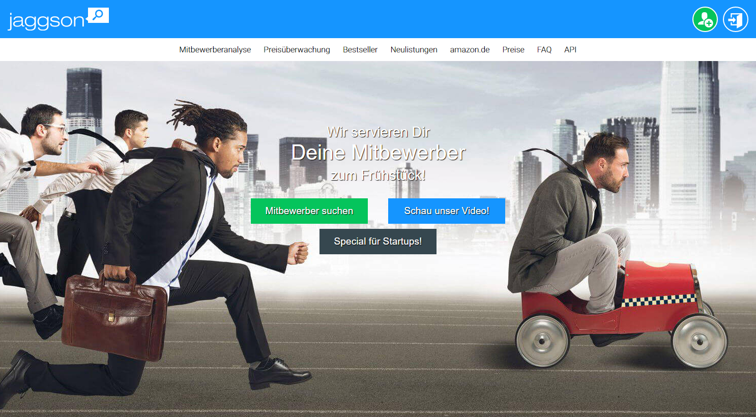 jaggson Analyse serviert Mitbewerber zum Frühstück