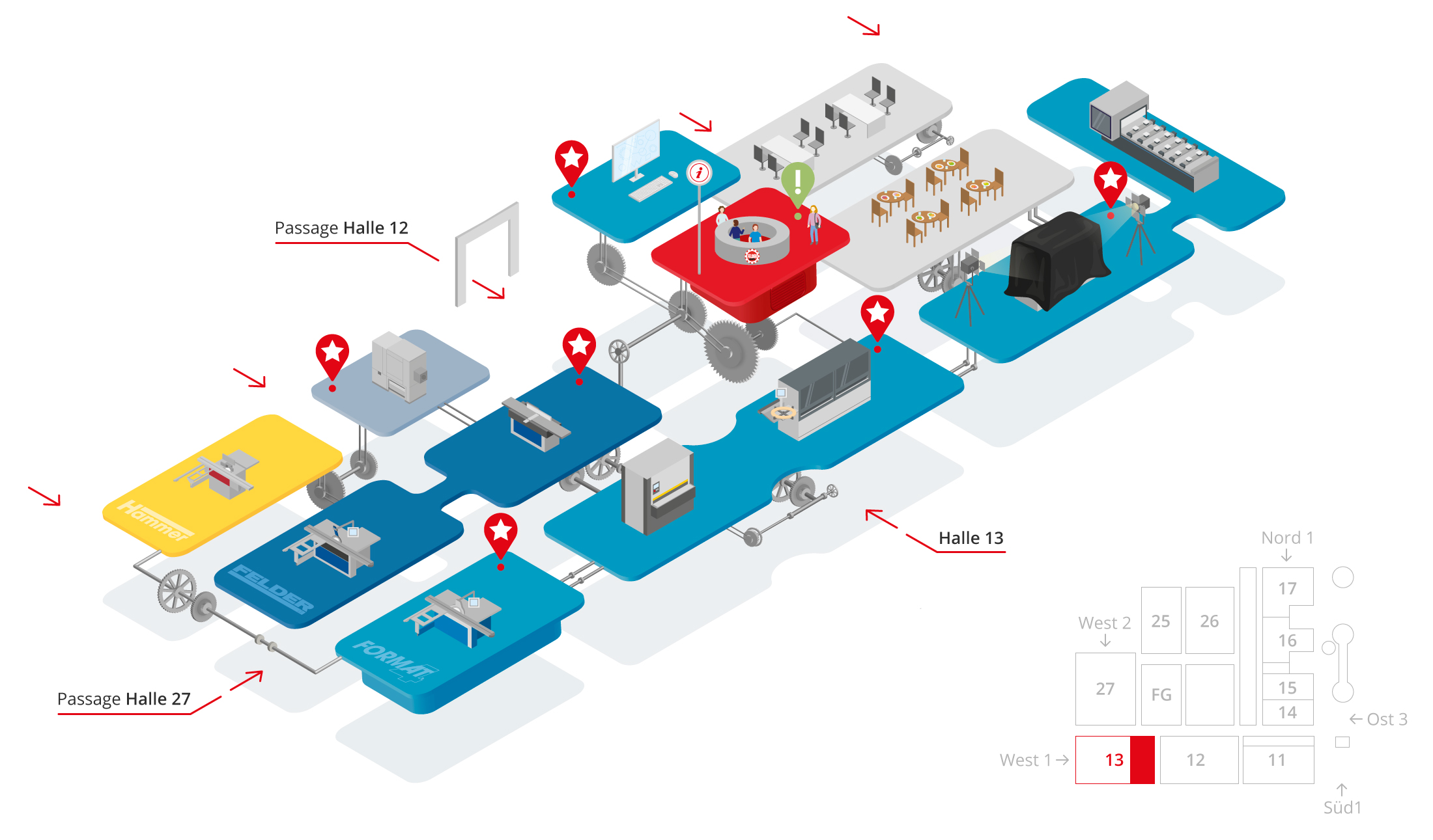 FG LIGNA Messeplan