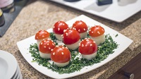 Tomaten Mozzarella Snack