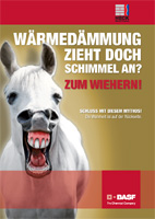 Moderne Wärmedämmung hält Schimmel durch Wärme von Wänden fern. Moderne Wärmedämmung hält Schimmel durch Wärme von Wänden fern.