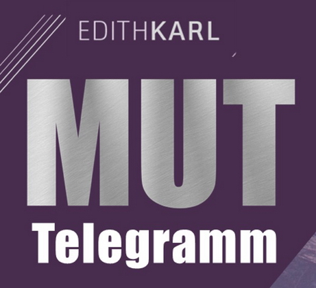 Tragen Sie sich obenstehend kostenfrei ein, das MUT-Telegramm inspiriert Sie