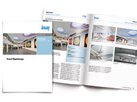 Auf über 120 Seiten bietet die neue Knauf Broschüre Objektdesign Inspiration und technische Details. Auf über 120 Seiten bietet die neue Knauf Broschüre Objektdesign Inspiration und technische Details.