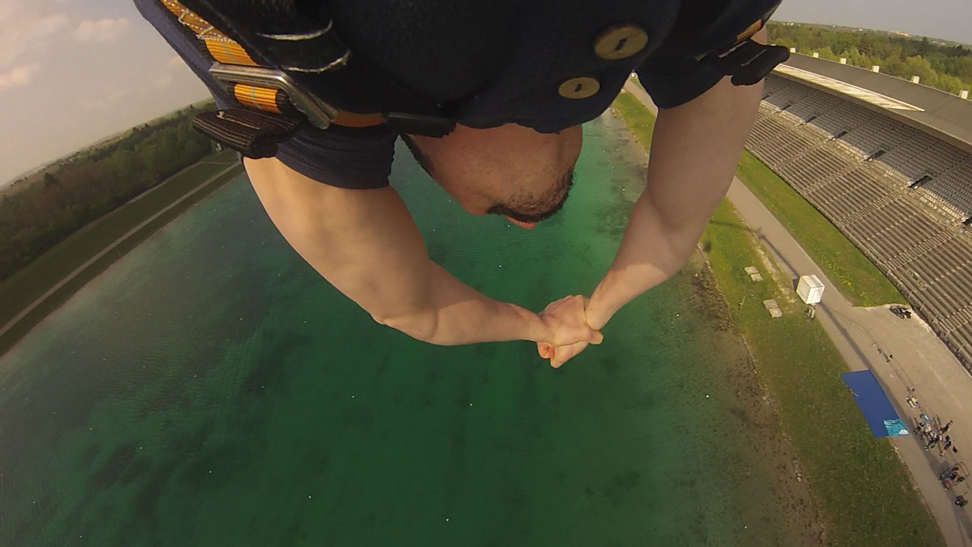 Bungee-Sprung Anselm Geserer