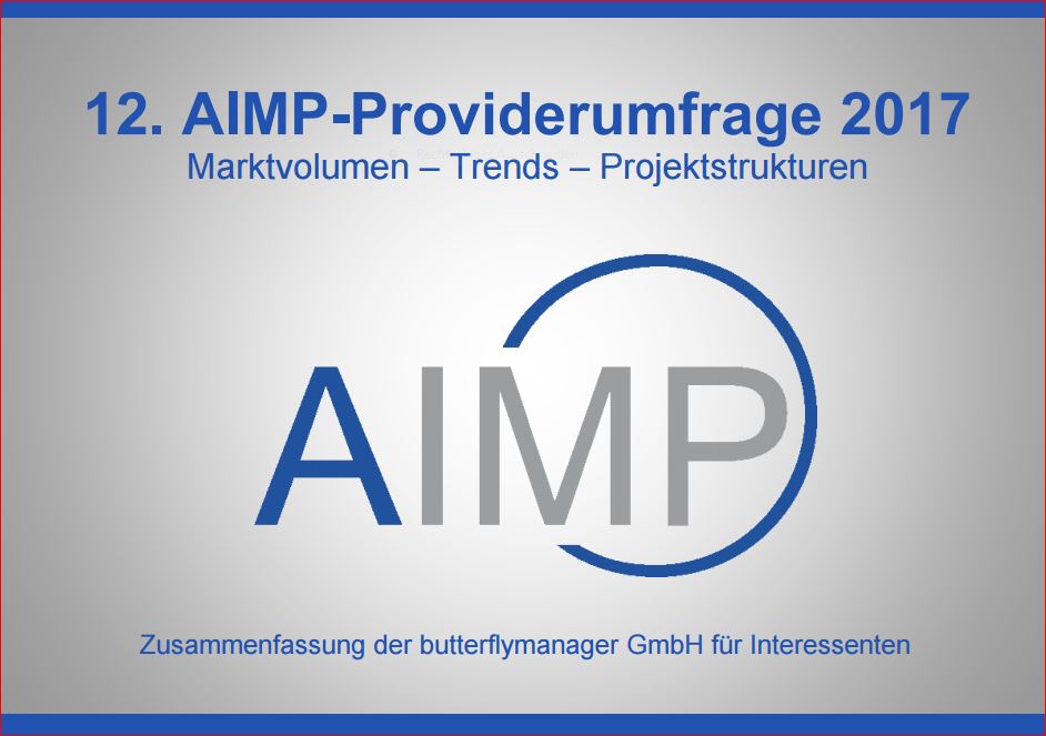AIMP-Providerumfrage AIMP-Providerumfrage
