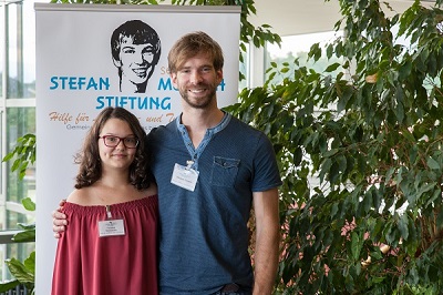 Spender-Patienten-Treffen: Thomas Stumm und Veronica Horinceanu. Foto: Stefan-Morsch-Stiftung Spender-Patienten-Treffen: Thomas Stumm und Veronica Horinceanu. Foto: Stefan-Morsch-Stiftung
