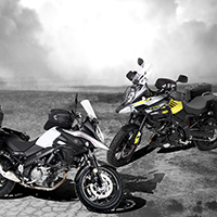 V-Strom 650 und 1000 mit Hepco&Becker Zubehör
